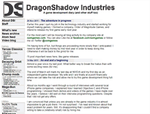 Tablet Screenshot of dragonshadow.com